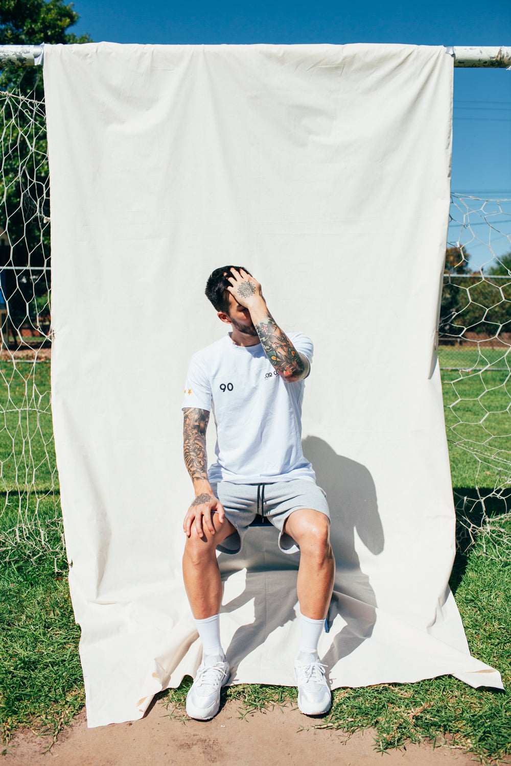 White Calcio 90 Tee