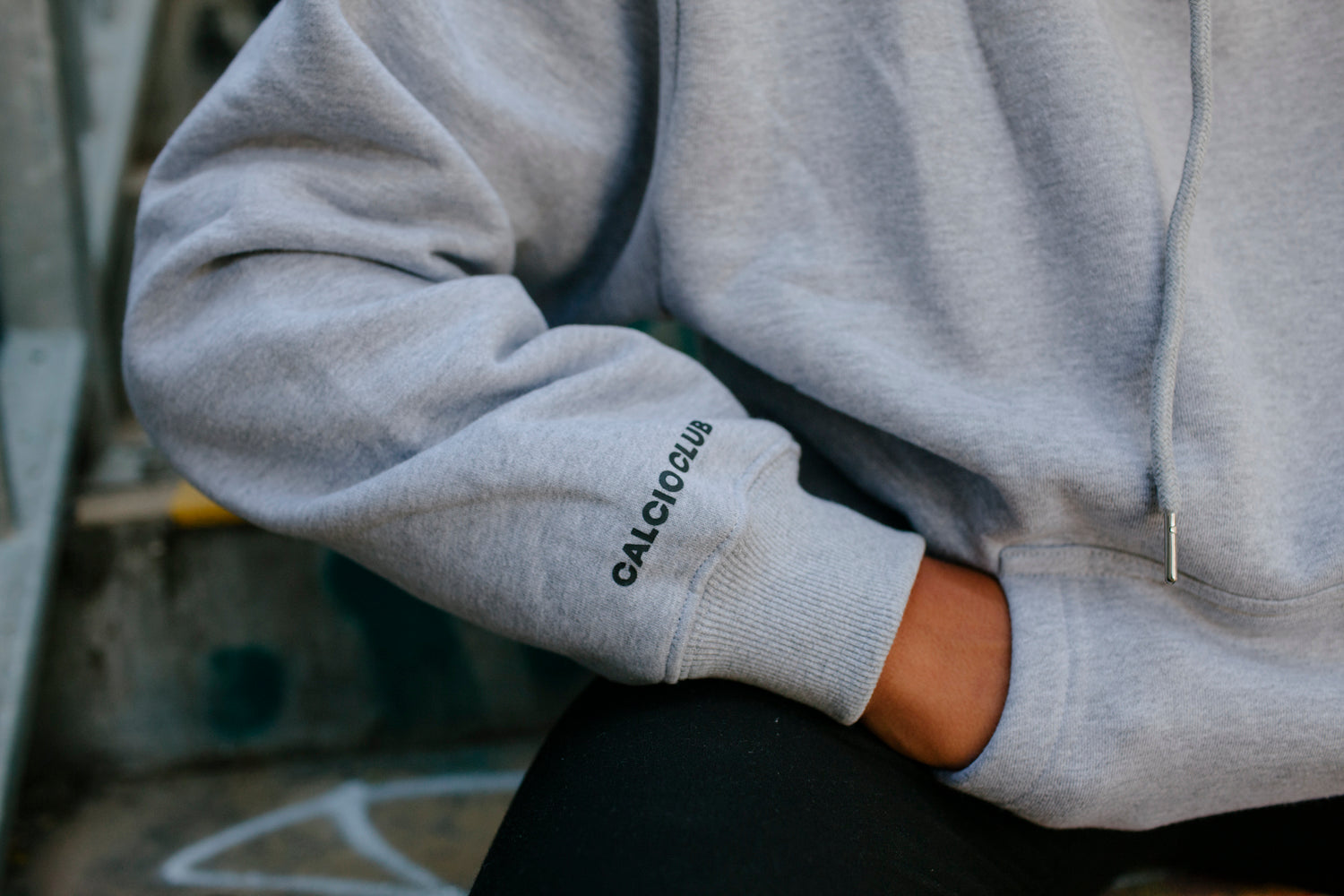 C.C Logo Oversized Hoodie